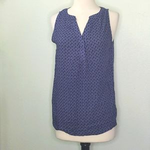 Ava Christine Blue Loose Tank